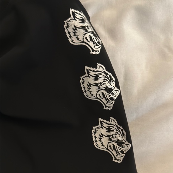 Black Darc Sport Wolves Athletic Shorts - Picture 3 of 7